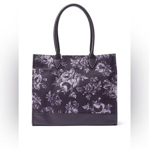 VICTORIA’S SECRET || Floral Book Tote in Violet Hues - ⭐️BRAND NEW/SEALED⭐️